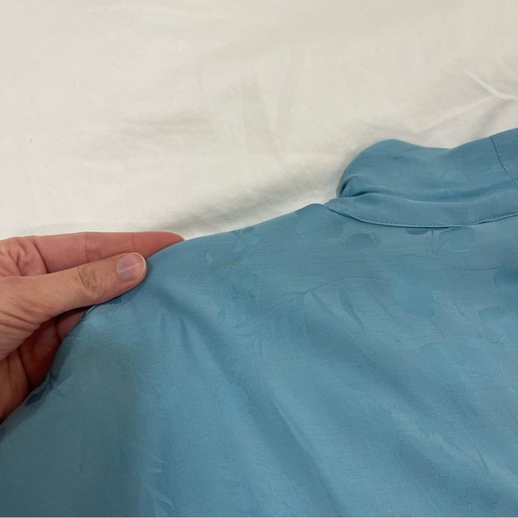 Spell Atrium Embroidered Maxi Robe Sapphire - Picture 10 of 10